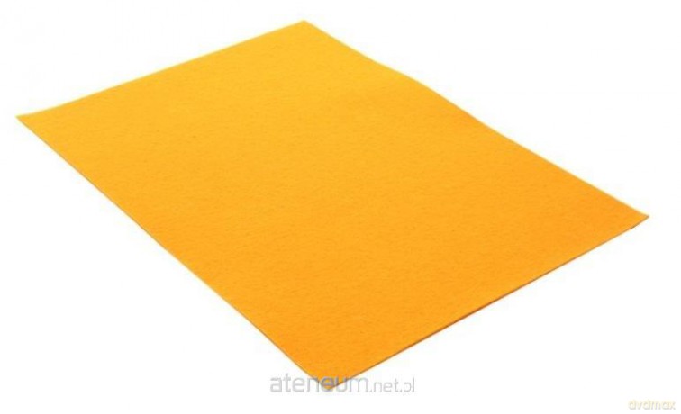 Filc dekoracyjny ciemnożółty 20x30cm 10szt