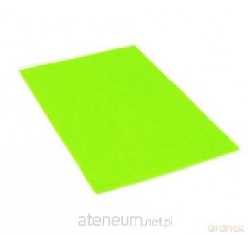Filc dekoracyjny zielony 20x30cm 10szt