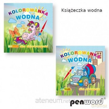 Kolorowanka wodna MIX [KSIĄŻKA]