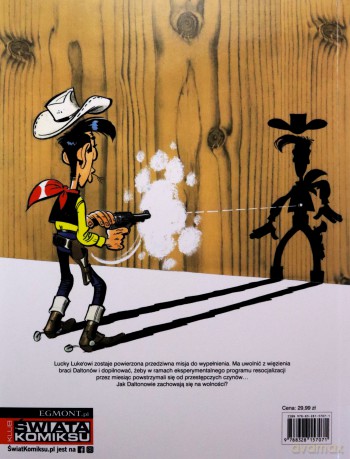 Lucky Luke. Daltonowie odkupują winy - Ren Goscinny, Morris, Maria Mosiewicz [KOMIKS]