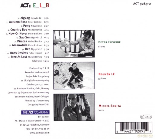 E_L_B (Peter Erskine_Nguyen Le_Michel Benita): E_L_B [CD]