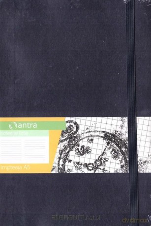Notes A5 Linia Impresja granatowy