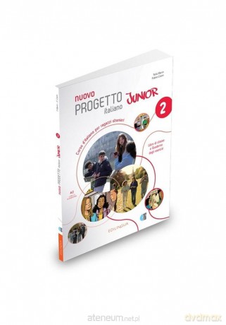 Nuovo Progetto italiano junior 2 podręcznik + ćwiczenie + online - Silvia Bertoni, Susanna Nocchi [KSIĄŻKA]