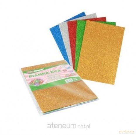 Pianka brokatowa mix 20x30cm 5szt