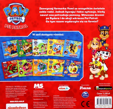 Psi Patrol. Opowiadania z naklejkami cz.11 [KSIĄŻKA]