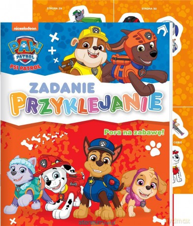 Psi Patrol. Zadanie Przyklejanie cz.5 [KSIĄŻKA]