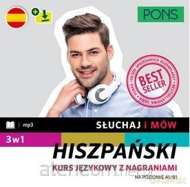 Słuchaj i mów. Hiszpański A1/B1 3w1 [KSIĄŻKA]