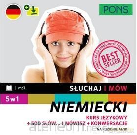 Słuchaj i mów. Niemiecki A1/B1 5w1 [KSIĄŻKA]
