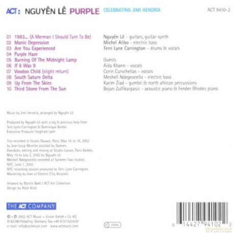Le, Nguyen: Purple - Celebrating Jimi Hendrix [CD]