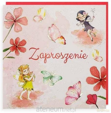 Zaproszenie Urodziny 5szt