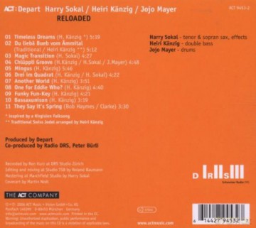 Depart (H. Sokal, H. Känzig, J. Mayer): Reloaded [CD]