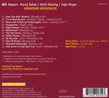 Depart (H. Sokal, H. Känzig, J. Mayer): Mountain Messenger [CD]