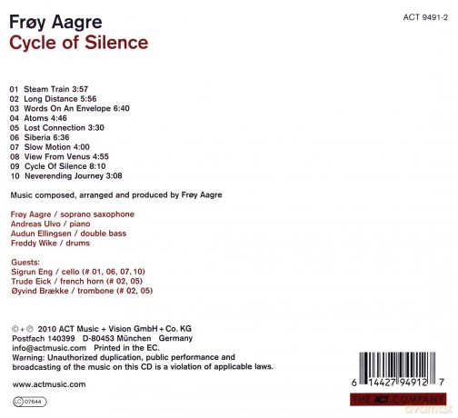 Aagre, Froy (A. Ulvo, A. Ellingsen, F. Wike): Cycle of Silence [CD]