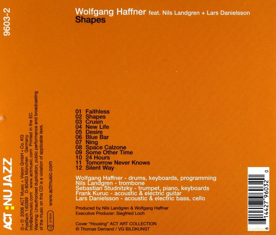 Haffner, Wolfgang (N. Landgren, L. Danielsson, S. Studnitzky, F. Kuruc): Shapes [CD]