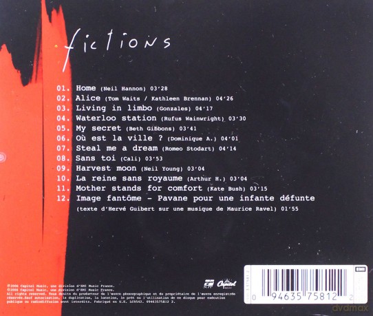 Jane Birkin: Fictions [CD]