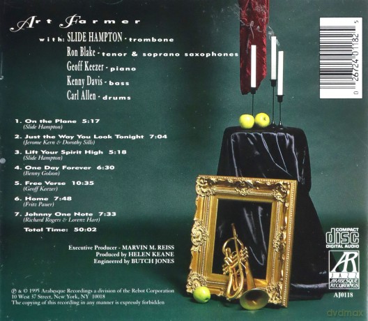 Farmer, Art (S. Hampton, R. Blake, G. Keezer, K. Davis, C. Allen): The Meaning Of Art [CD]