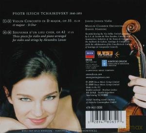 Janine Jansen: Tchaikovsky:Violin Conc,Souvenir D\'un Li [CD]