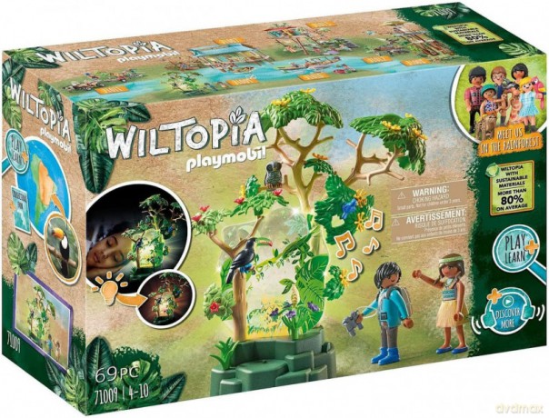 PLAYMOBIL Zestaw figurek Wiltopia 71009 Nocne światło lasu deszczowego