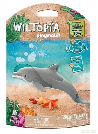 PLAYMOBIL Zestaw figurek Wiltopia 71051 Delfin