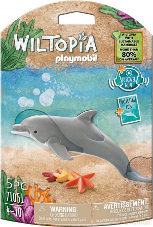 PLAYMOBIL Zestaw figurek Wiltopia 71051 Delfin