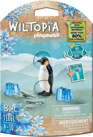 PLAYMOBIL Zestaw figurek Wiltopia 71061 Pingwin królewski