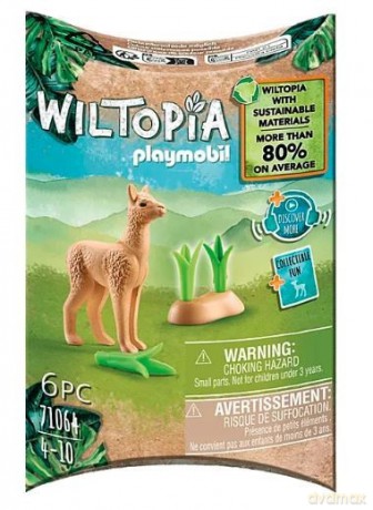 PLAYMOBIL Zestaw figurek Wiltopia 71064 Mała alpaka