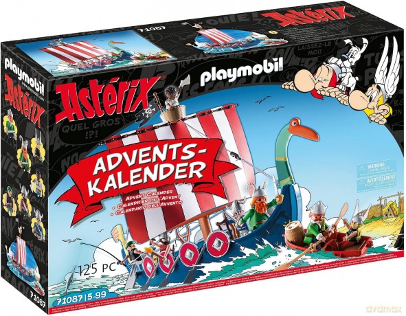 PLAYMOBIL Zestaw z figurkami Asterix 71087 Kalendarz adwentowy Pirat