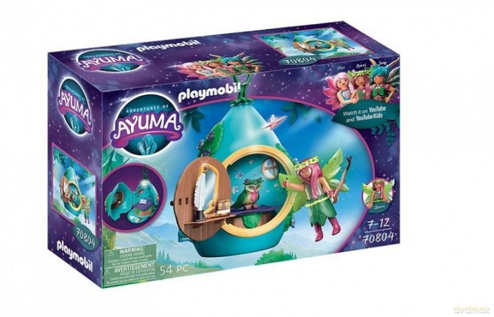 PLAYMOBIL Zestaw z figurkami Ayuma 70804 Domek kropelka