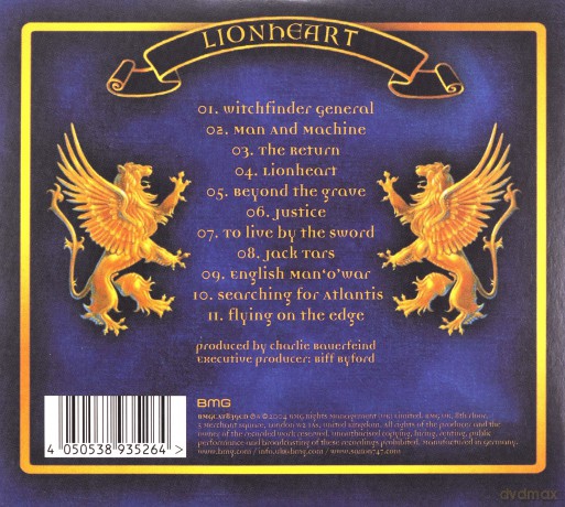 Saxon: Lionheart [CD]