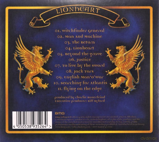 Saxon: Lionheart [CD]