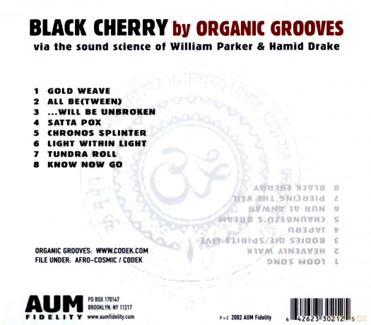 Organic Grooves: Black Cherry (Remix of Piercing the Veil - AUM017) [CD]