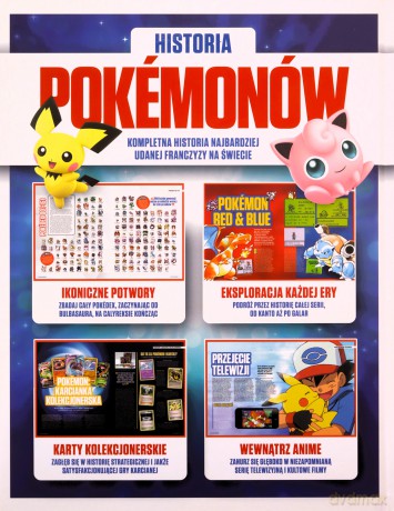 Historia Pokemonów. Kompletna historia najbardziej udanej franczyzy na świecie - Drew Sleep, Jon White [KSIĄŻKA]