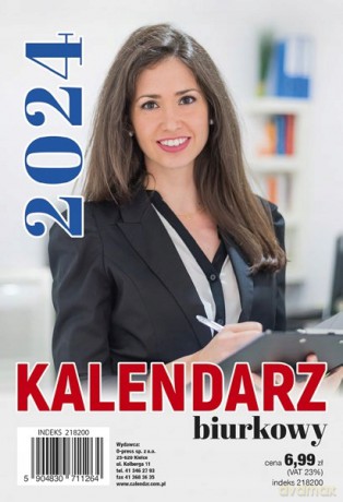 Kalendarz 2024 Biurkowy [KALENDARZ]