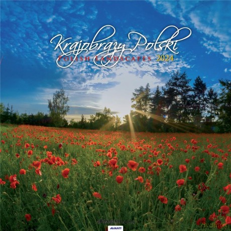 Kalendarz 2024 Ścieny Krajobrazy Polski [KALENDARZ]