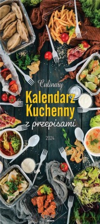 Kalendarz 2024 Ścieny Kuchenny z przepisami [KALENDARZ]