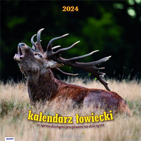 Kalendarz 2024 Ścieny Łowiecki z przepisami [KALENDARZ]