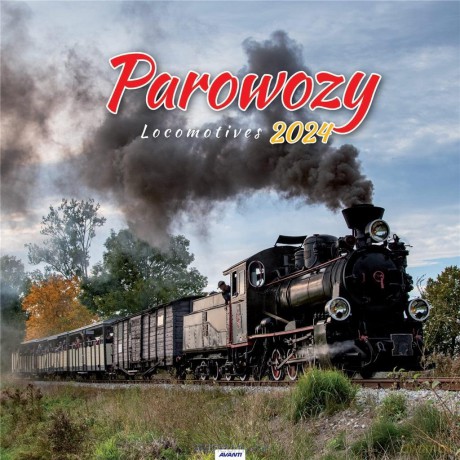 Kalendarz 2024 Ścieny Parowozy [KALENDARZ]