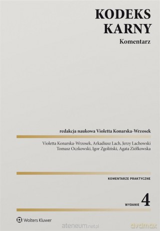 Kodeks karny. Komentarz w.4