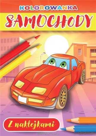 Kolorowanka - Samochody [KSIĄŻKA]