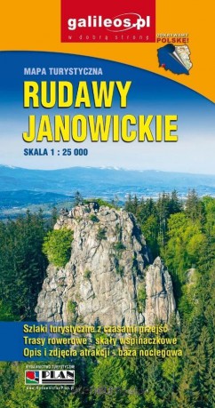 Mapa - Rudawy Janowickie 1:25 000 [KSIĄŻKA]