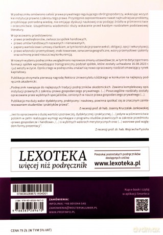Prawo gospodarcze i handlowe w.4 - Wojciech J. Katner [KSIĄŻKA]