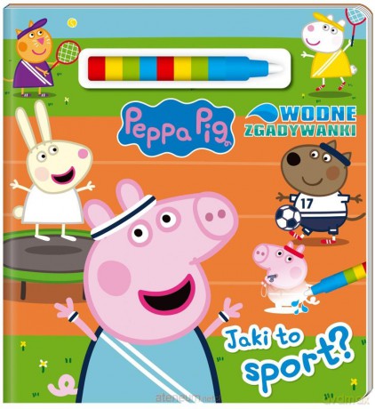 Świnka Peppa. Wodne Zgadywanki cz.3 [KSIĄŻKA]