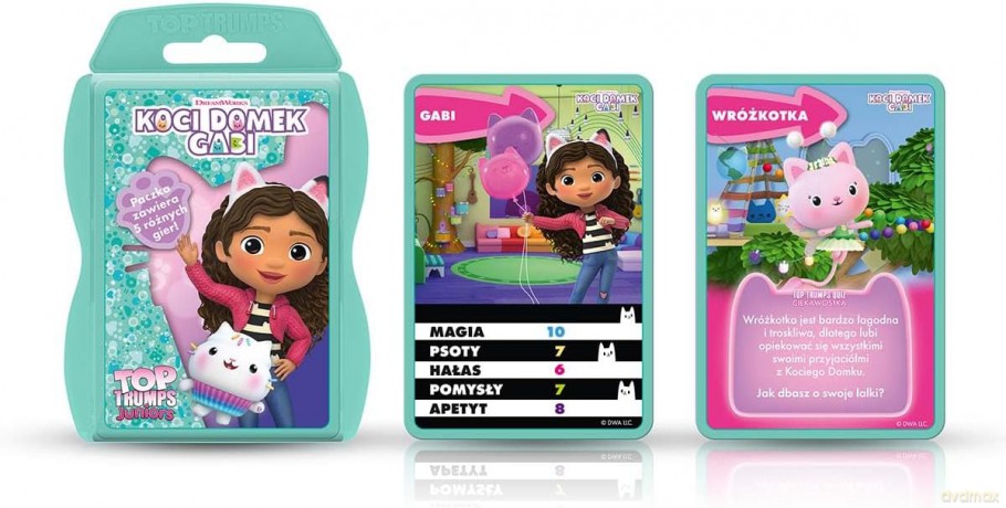 Top Trumps Junior Koci Domek Gabi [KARTY]
