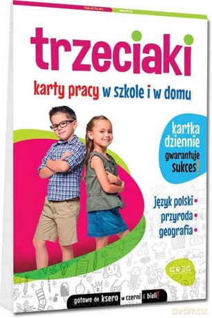 Trzeciaki. Karty pracy w szkole i w domu - Marta Kurdziel [KSIĄŻKA]