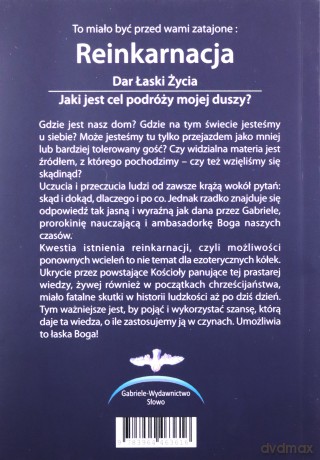 Reinkarnacja Dar łaski życia [KSIĄŻKA]