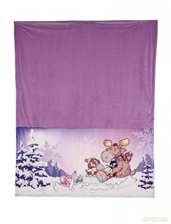 NICI Pluszowy koc Cosy Winter 140x175cm