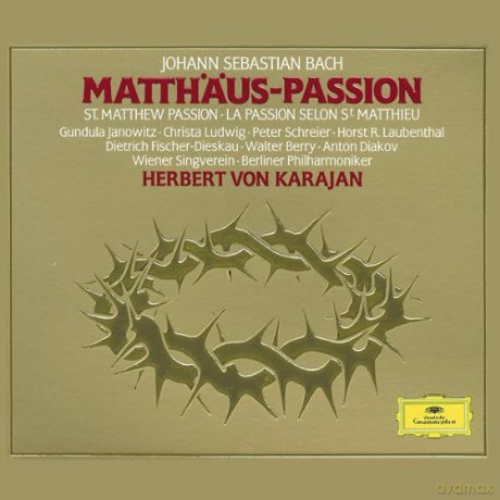 Janowitz Karajan: Bach:Matthaeus-Passion [3CD]
