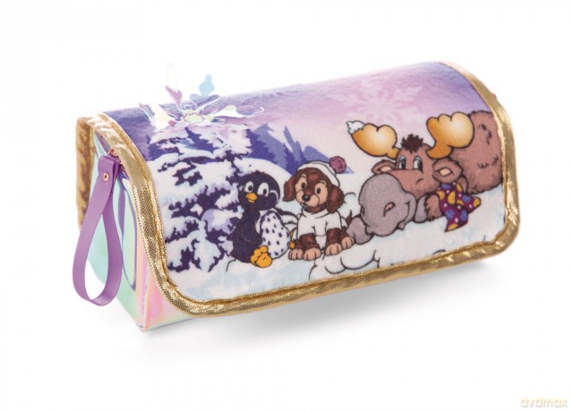 NICI Piórnik to roll Cosy Winter 19x7x7cm