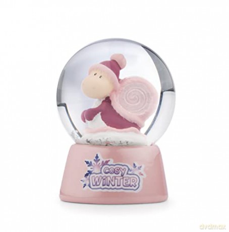 NICI Kula brokatowa ślimak różowy Soa 6.5cm