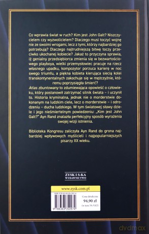 Atlas zbuntowany - Ayn Rand [KSIĄŻKA]